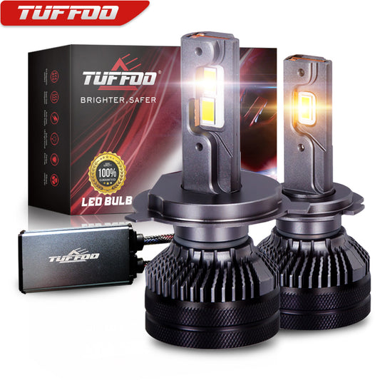 T6C Car LED Headlight Bulb 25000LM H4 H7 H11 9005 9006 H1 9012 HB3 HB4 H9 881 H27 D2H HIR2 High/Low Beam Canbus