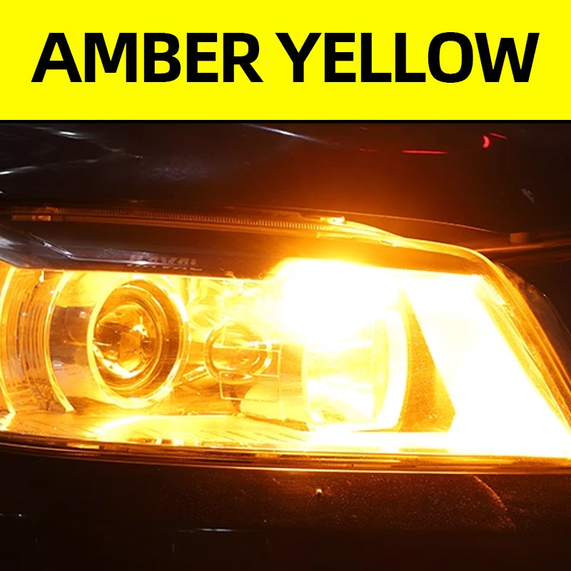 TUFFOO LED Car Bulbs W5W T10 12V Lemon Yellow Light