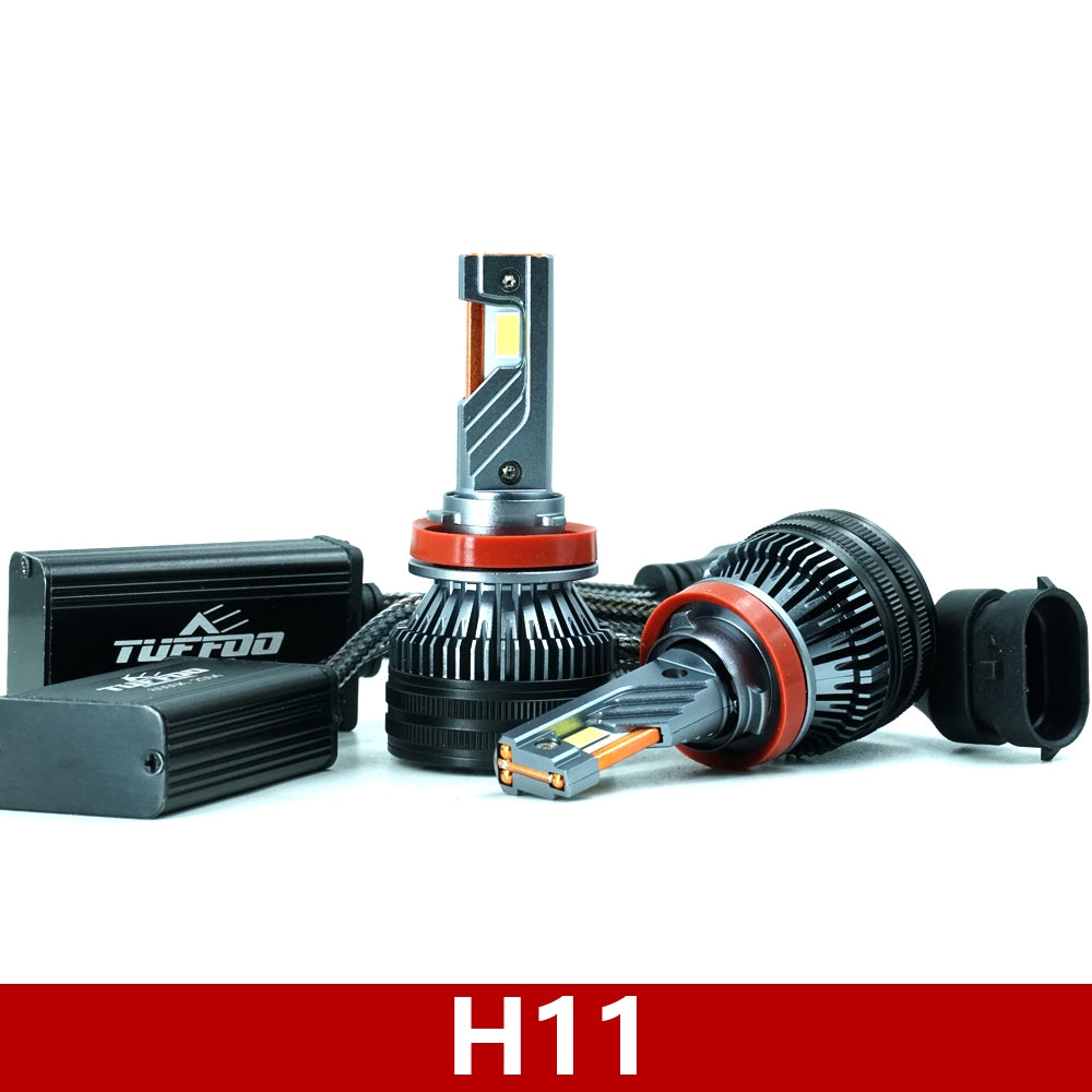 T75-Pro Car LED Headlight Bulb 150W 30000LM H4 H7 H11 HB3 9005 H1 9006 9012 High Low Beam Canbus